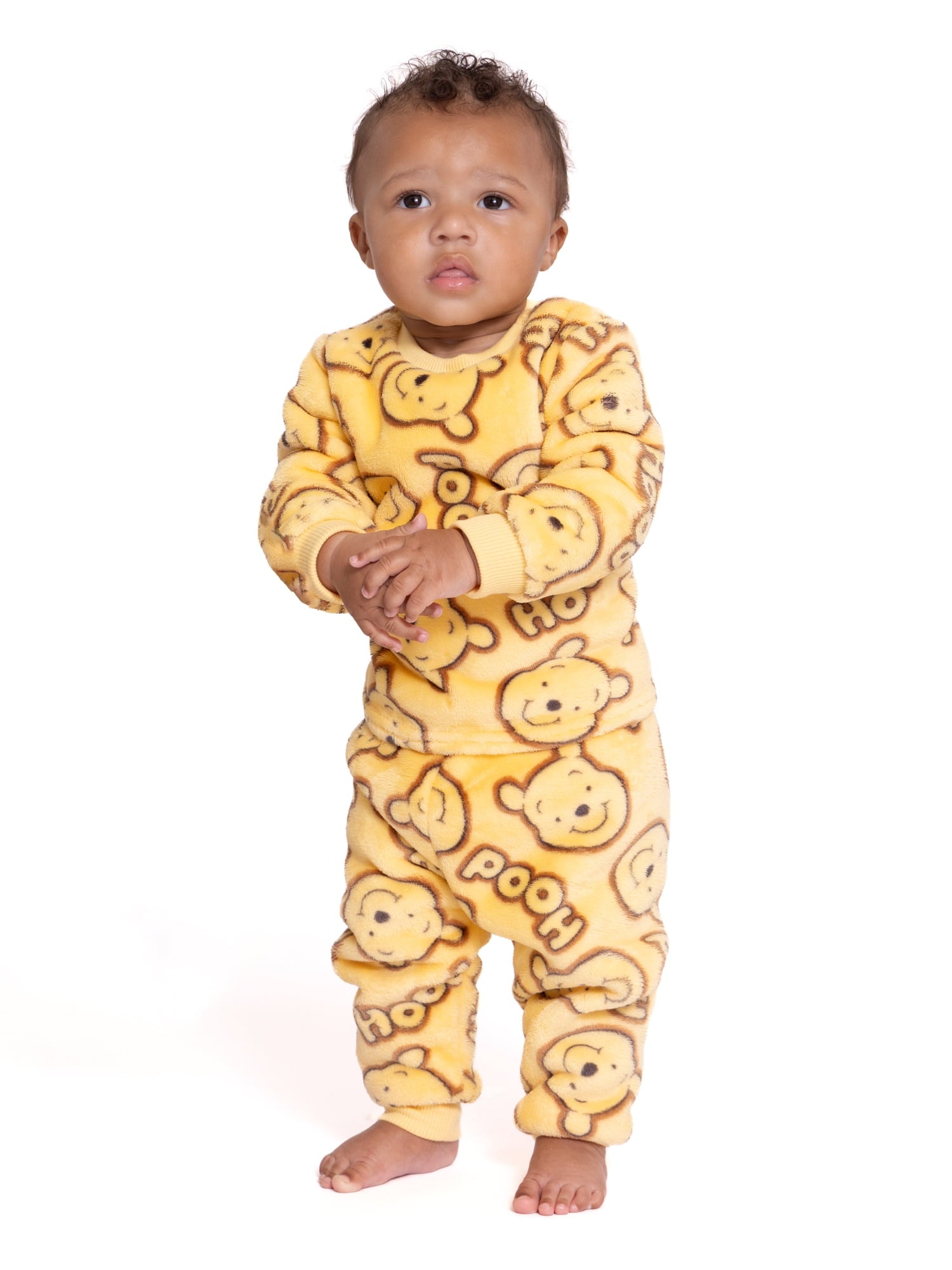 Baby Character Printed Plush Set, 2 Piece, Sizes 0-24 Months