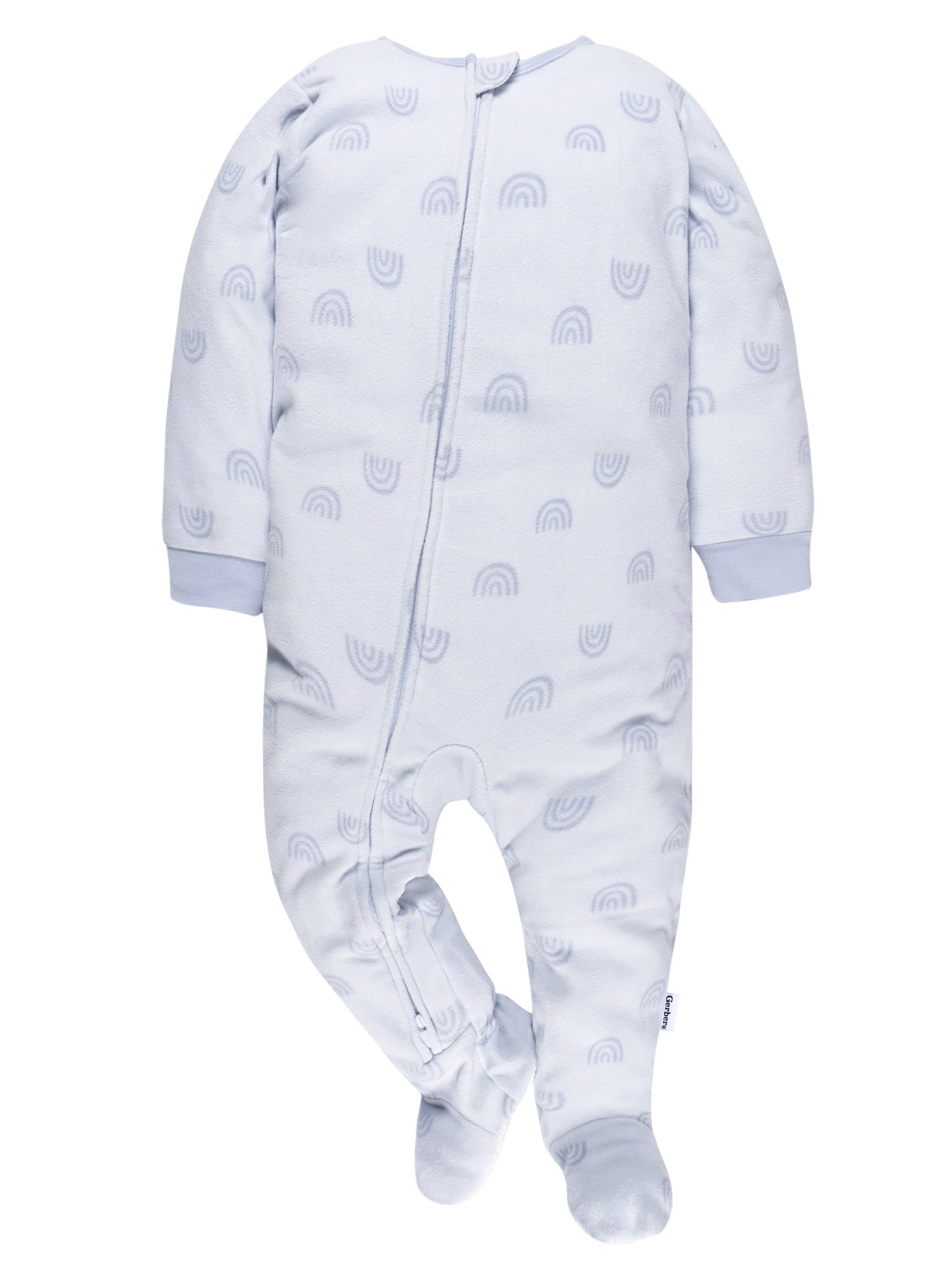 Gerber Baby and Toddler Neutral Microfleece Blanket Sleeper Pajamas, 3-Pack, Sizes 0/3M-5T